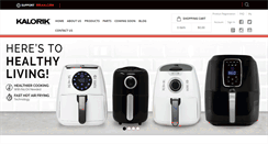 Desktop Screenshot of kalorik.com