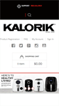 Mobile Screenshot of kalorik.com